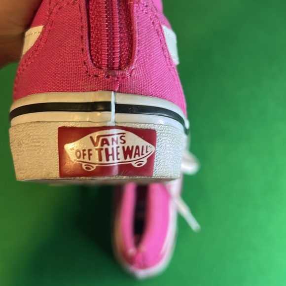 VANS FILMORE FUCHSIA CANVAS HI TOP SNEAKERS - Picture 6 of 13
